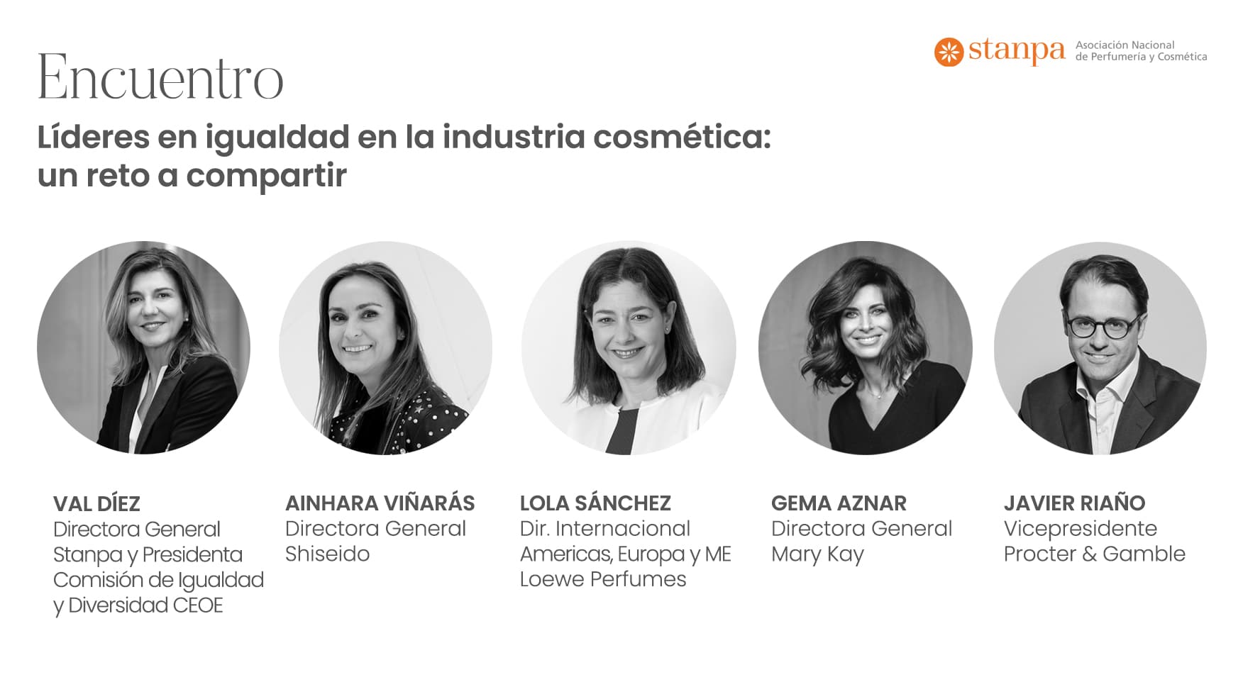 La Industria Cosmética Asume El Reto Compartido De Liderar Los Avances En Igualdad 1 Encuentro Lideres Igualdad Stanpa