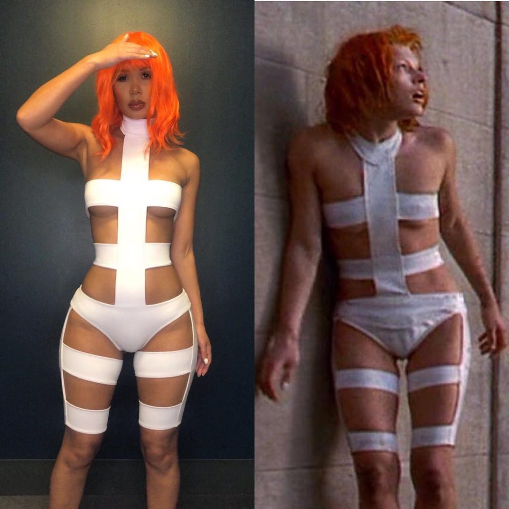 8 Looks Y Maquillajes De Culto Para Celebrar El Orgullo Friki 2 Leeloo The Fifth Element. Recreated Jean Paul Gaultiers Design From The Movie